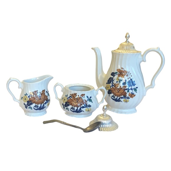 Myott England Fall Colors Tea Set - Picture 10 of 14